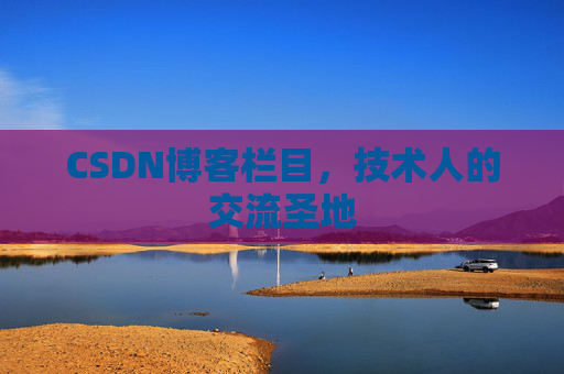 CSDN博客栏目，技术人的交流圣地